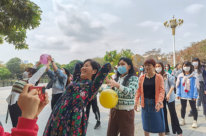 丽芳园林女神节海珠湖公园康养活动回顾