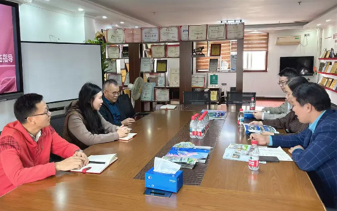 荔湾区工商联领导莅临丽芳园林走访调研