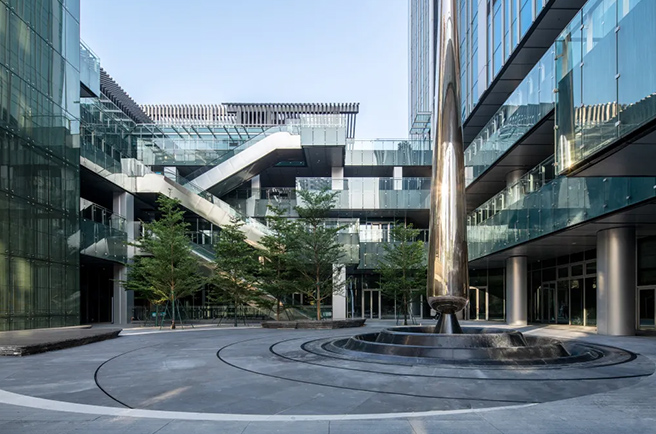 广州建华广场绿化养护&绿植租摆